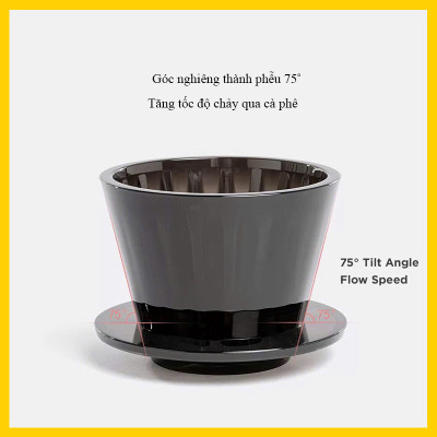 Phễu lọc cà phê Timemore B75 | Chất liệu nhựa