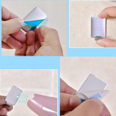 Móc Dán Tường Chịu Lực Nhỏ Gọn, Móc Inox Chắn Chắn, Móc Dính Tường Siêu Dính, Treo Đồ Đa Năng, Tiện Dụng Gia Đình, Taky Home 2002