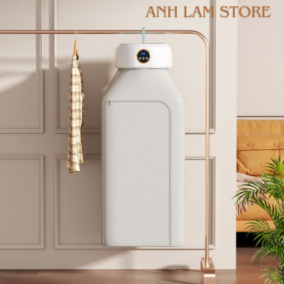 Máy Sấy Quần Áo Tròn FOLDING GYJ-002 Đa Năng Gấp Gọn, Ánh Sáng Xanh Khử Trùng Khử Khuẩn, 2 Chế Độ, Tiết Kiệm Không Gian Hàng Chính Hãng