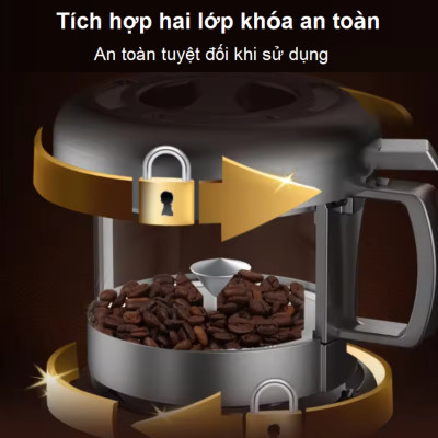 Máy rang hạt cà phê công nghệ gia nhiệt không khí chuyên nghiệp Cafemasy CCR-305D cao cấp - Hàng Chính Hãng