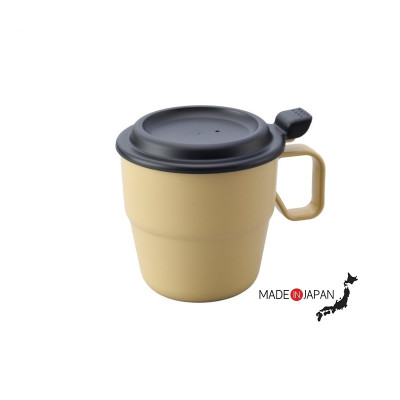 Combo bình nước nắp bật Yamada 1,8L + Cốc uống nước có nắp 360ml - nội địa Nhật Bản