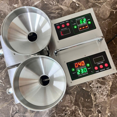 Máy ép dầu ăn thực vật 2 đầu kép đa năng thương hiệu Mỹ cao cấp Septree B02S Plus - Công suất 1900W - Hàng chính hãng