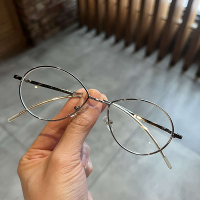 Kính thời trang Mắt bầu kim loại form nhỏ mini