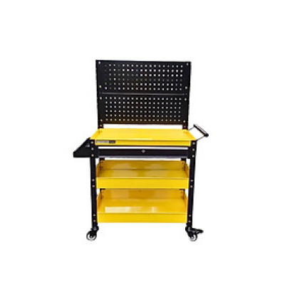 Xe đẩy dụng cụ 3 khay 1 ngăn kéo có tấm treo Stronger Tool