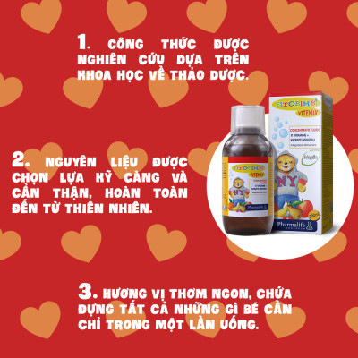 FITOBIMBI VITEMIX : SIRO THẢO DƯỢC CHUẨN HÓA CHÂU ÂU BỔ SUNG VITAMIN THIẾT YẾU, TĂNG ĐỀ KHÁNG CHO TRẺ EM (200ML)