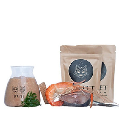 1 Gói Súp Dinh Dưỡng Hải Sản Thức Ăn Cho Mèo Con, Mèo Bệnh, Đang Mang Thai (Nutritional cat soup – sea food)