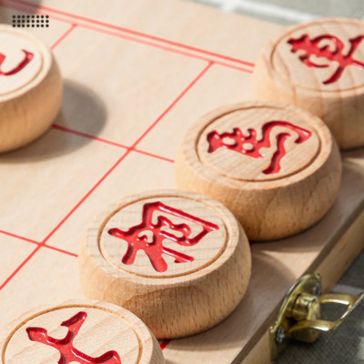 [HÀNG CAO CẤP - GỖ TỰ NHIÊN] Bộ Cờ Tướng Gỗ Cao Cấp 40 x 35cm Khắc Nét Tinh Xảo, Chính Hãng dododios