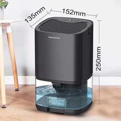 Máy hút ẩm mini H2102 để bàn, hạn chế ẩm mốc khử khuẩn bảo vệ sức khỏe gia đình, dung tích 1000ml - Hàng nhập khẩu