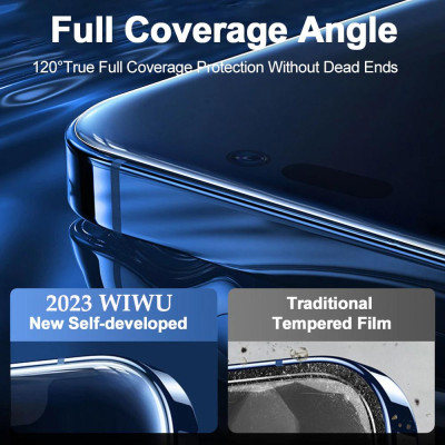 Kính cường lực chống nhìn trộm cho iPhone X/Xs/11/11 Pro Max/12/13/14/14 15 16 Pro Max/14 15 16 Plus hiệu WiWu iPrivacy - Hàng chính hãng