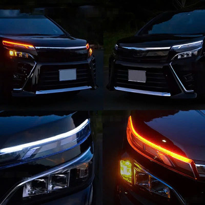 Bộ 2 Dây Đèn LED Mí Xinhan Kiểu Audi Hiệu Ứng Đèn Độc Đáo - Đồ Chơi Xe Máy và Ô Tô Loại Tốt