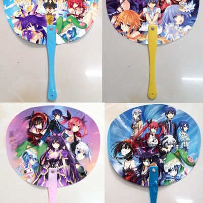 Qụat cầm tay in ảnh 2 mặt khác nhau Date A Live 