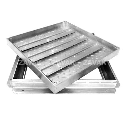 Nắp bể ngầm Zavak Inox 304. MHD 600x600
