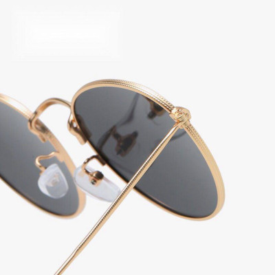 Kính xinh, Kính râm Mắt tròn thủy tinh cao cấp phong cách retro sành điệu + tặng tuavit Kính Xinh mini