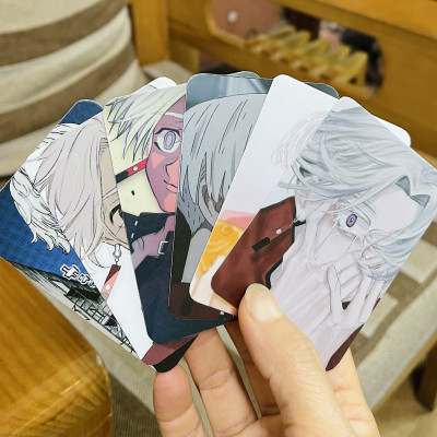 Card bo góc Mikey Sano Manjiro 6 ảnh khác nhau/ Thẻ card hình Sano Manjino Mikey Anime Tokyo Revengers