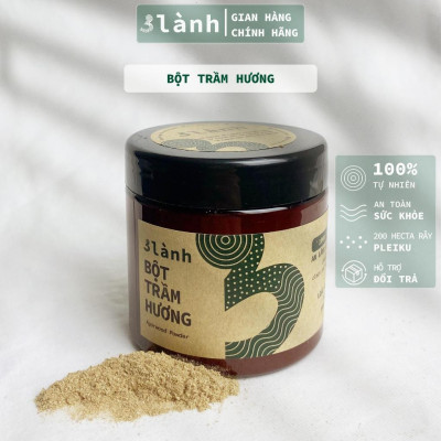 Hộp Bột Trầm Hương Sạch Đặc Biệt 3 Lành Tự Nhiên 100% Không Hóa Chất Tạp Chất Thơm Dịu Thờ Cúng Thư Giãn Tài Lộc Xông Nhà Tẩy Uế