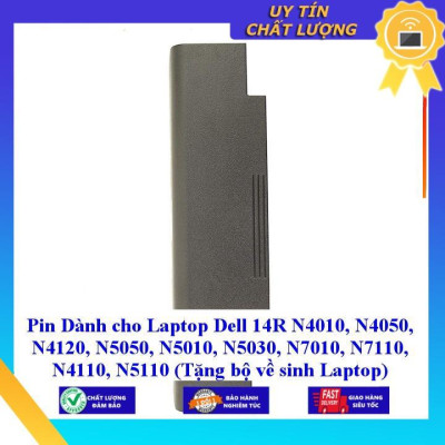 Pin dùng cho Laptop Dell 14R N4010 N4050 N4120 N5050 N5010 N5030 N7010 N7110 N4110 N5110 - Hàng Nhập Khẩu MIBAT373
