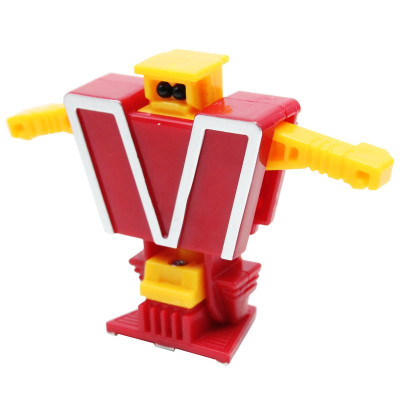 Đồ Chơi Lắp Ráp Biến Hình Robot Chữ Cái V - Cresta DK81247