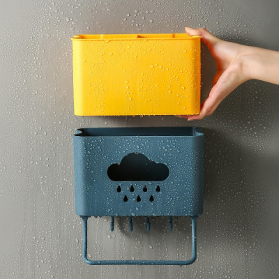 Khay Giỏ Để Đồ Đa Năng Dán Tường Hình Đám Mây - Kệ Đa Năng Dán Tường Hình Đám Mây Giao Màu Ngẫu Nhiên