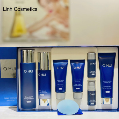 Bộ Dưỡng Da Trị Mụn Ohui Clinic Science 