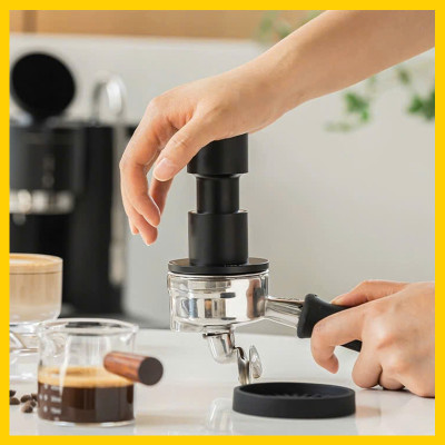 TAMPER TIMEMORE IMPULSE IMPACT | Tay nén cà phê espresso TIMEMORE