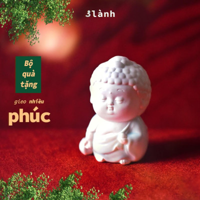 Bộ Quà Tặng Trầm Hương Cao Cấp Phúc 3 Lành Mừng Thọ Chúc Phúc Mong An Yên Tài Lộc Phúc Lành Trang Trí Nhà Cửa