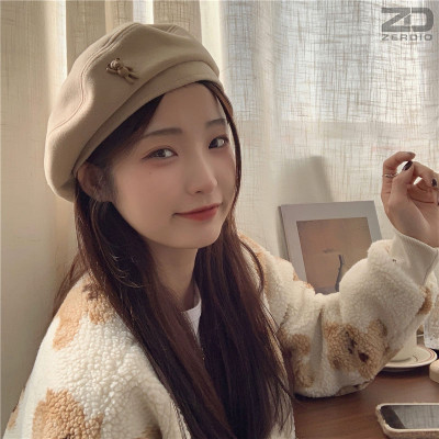Mũ Nồi Beret Nữ, Nón Bê Rê Phong Cách Hàn Quốc MNN018