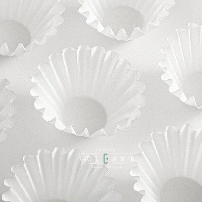 Giấy lọc hình tròn cho phễu Kalita 155 185 CAFE DE KONA