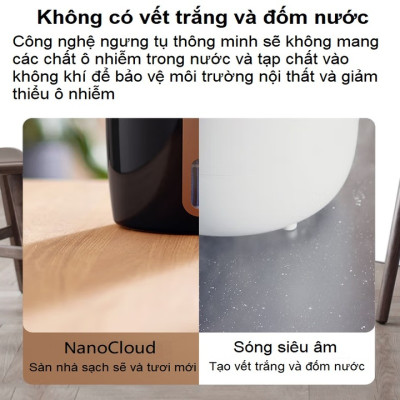 Máy Tạo Độ Ẩm Cao Cấp Philips HU2718/00 Hà Lan, Diện Tích 32㎡, Tích Hợp Hệ Thống Bốc Hơi Tiên Tiến, Công Nghệ NanoCloud - HÀNG NHẬP KHẨU