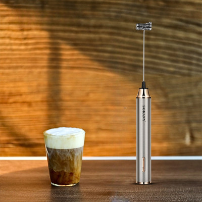 Máy đánh bọt cầm tay KHÔNG DÂY SOKANY SK02018 đa năng 2in 1, đánh trứng, tạo bọt, có sạc USB tiện lợi - HÀNG CHÍNH HÃNG - DELIYA