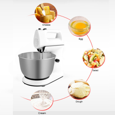 Máy trộn bột, đánh trứng cao cấp nhãn hiệu DSP KM3015 dung tích chứa 4 lít, công suất 300W - Hàng nhập khẩu 