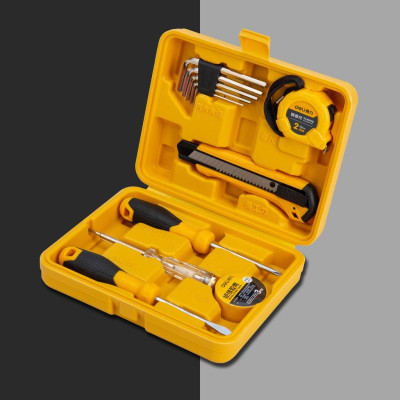 Bộ Dụng Cụ Sửa Chữa Gia Dụng 11 Chi Tiết Deli Cao Cấp Chính Hãng - Sử Dụng Đa Năng, Thiết Kế Tinh Tế, An Toàn - Hàng Chính Hãng - EDL1011J