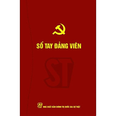 Sổ tay Đảng viên bìa giả da - bản in 2024