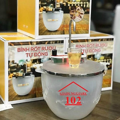 Bình rót rượu tự động cảm ứng thông minh - Máy rót rượu rảnh tay siêu tiện lợi, chuẩn định lượng