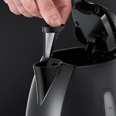 Ấm siêu tốc Russell Hobbs Textures+ 22591-70 1.7L 2400 W màu đen Hàng chính hãng
