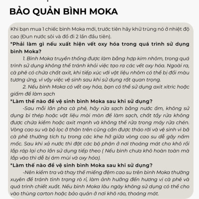 Bộ sản phẩm pha cà phê moka CAFE DE KONA