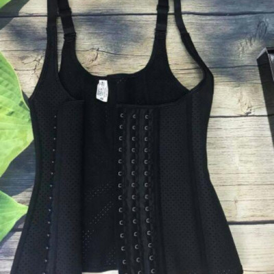 Đai nịt bụng (gen siết giảm eo) Gile Latex thông hơi dáng dài 29cm nhập khẩu chính hãng Italy