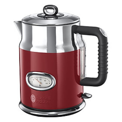 Ấm Siêu Tốc Russell Hobbs Retro 21670-70 2400W 1.7L Màu Đỏ Hàng chính hãng