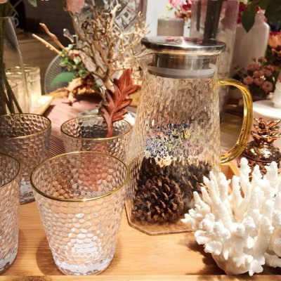 Bộ bình nước kèm 6 cốc thủy tinh cao cấp