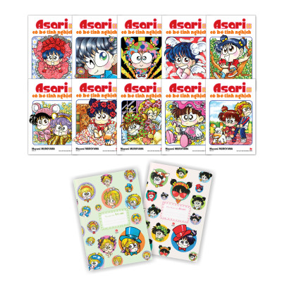 Asari - Cô Bé Tinh Nghịch Tập 51 – Tập 60 (10 Cuốn) [Tái Bản 2024]