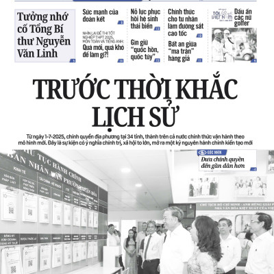 Nhật báo Người Lao Động từ ngày 30-06-2025 đến 06-07-2025