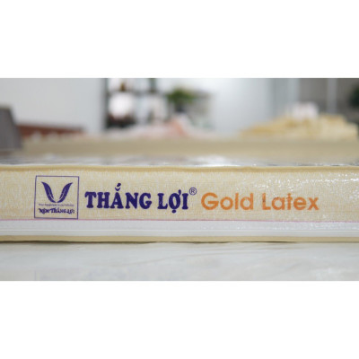 Nệm Cao Su Gold Latex Thắng Lợi - Hàng Chính Hãng- Bảo Hành 15 Năm Sụt Lún