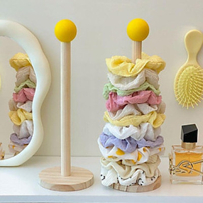 MÓC GIÁ TREO PHỤ KIỆN CỘT TÓC DECOR PHÒNG NGỦ GỌN GÀNG XINH XẮN