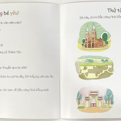 Bộ Sách Sài Gòn Du Ký 1 (Song Ngữ) (Bộ 3 Cuốn)