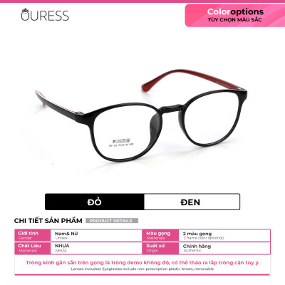 Gọng Kính TR90 Siêu Nhẹ Siêu Bền Thời Trang – Hàng Chính Hãng 68109