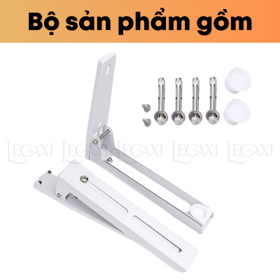 Giá đỡ lò vi sóng kim loại gấp gọn nhà bếp kệ treo lò nướng wifi ổ điện Legaxi