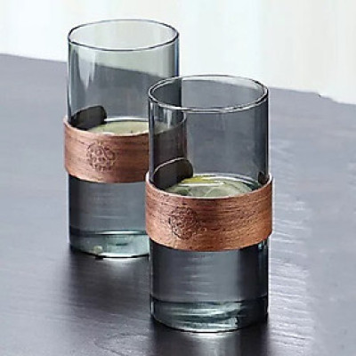 Bình và Ly thủy tinh màu xám đựng nước cao cấp (Bình và ly tách lẻ bán riêng)