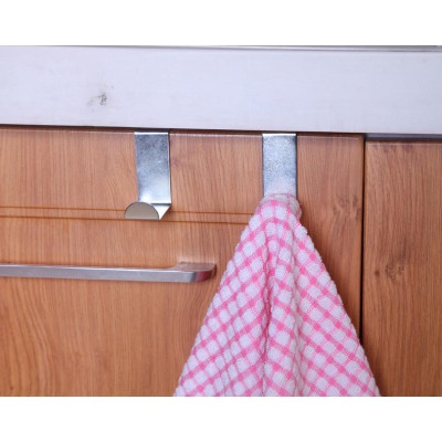 COMBO 2 Móc Gài Inox Treo Đồ Hình Chữ Z, Gắn Sau Cánh Cửa Tủ, Cửa Nhà Tắm, Nhà Bếp Treo Đồ Đa Năng, Tiện Dụng, Sử Dụng Dễ Dàng. TakyHome 2016set2