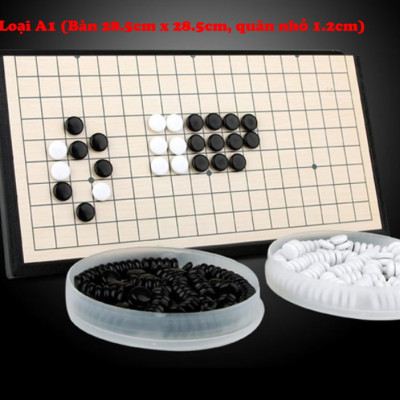Bộ cờ vây nam châm chất lượng cao 28x28 và 37x37cm, Có hộp đựng là bàn cờ vây - Chính Hãng D Danido