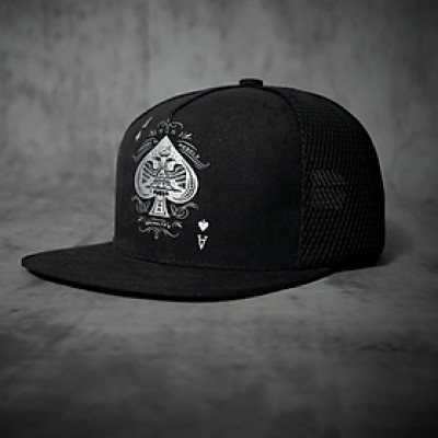 Nón hiphop, mũ snapback Lá bài Át bích phối vải kaki form chuẩn phong cách đường phố siêu đẹp