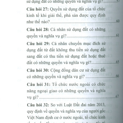 200 Câu Hỏi Và Trả Lời Về Luật Đất Đai Năm 2024 (Sách chuyên khảo) - ThS. NCS. Tạ Đình Tuyên, ThS. Nguyễn Hải Phượng